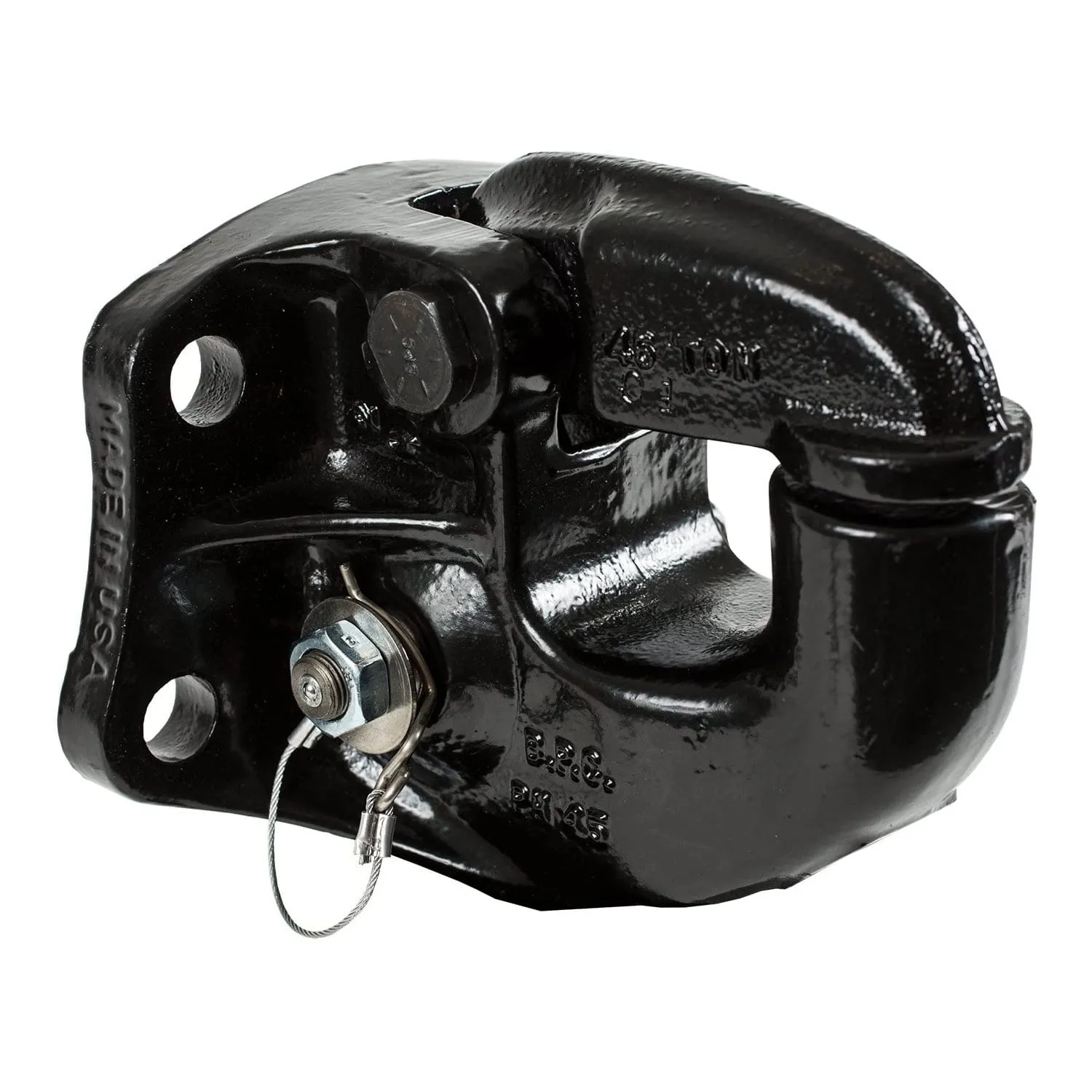 Heavy-Duty Industrial Pintle Hook Trailer Hitch - Towing & Utility for Industrial Hauling