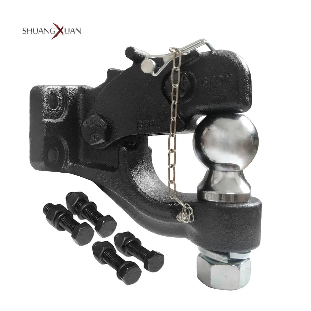 Heavy-Duty Industrial Pintle Hook Trailer Hitch - view 6