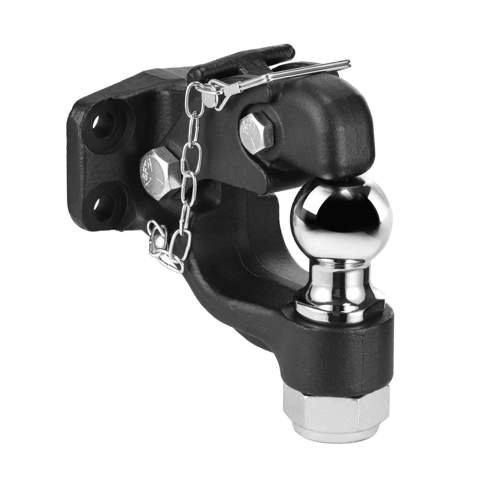 Heavy-Duty Pintle Hook Trailer Hitch Mount - Towing & Utility for Industrial/Ag Towing