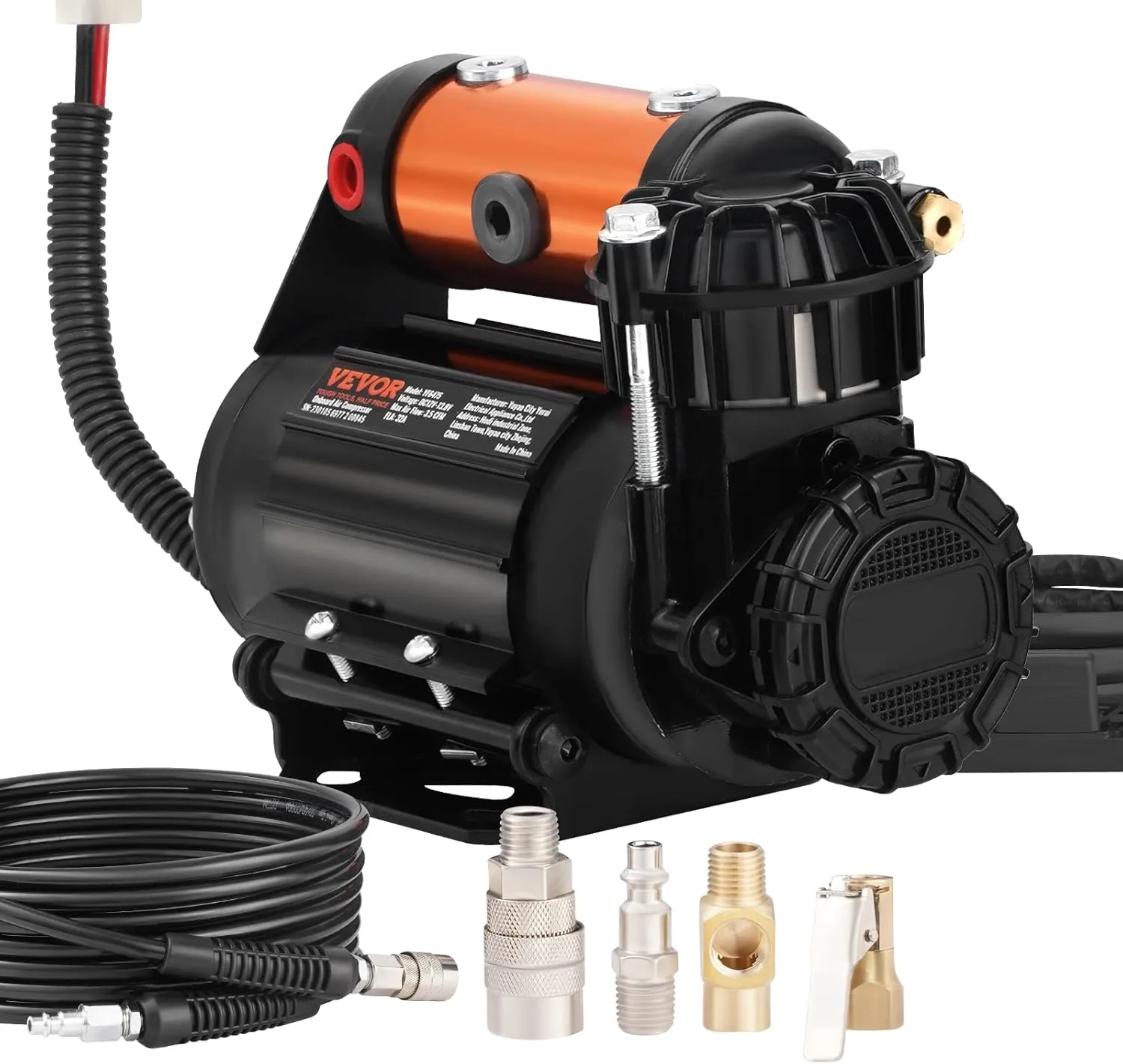 Heavy-Duty Portable 12V Onboard Air Compressor - view 3