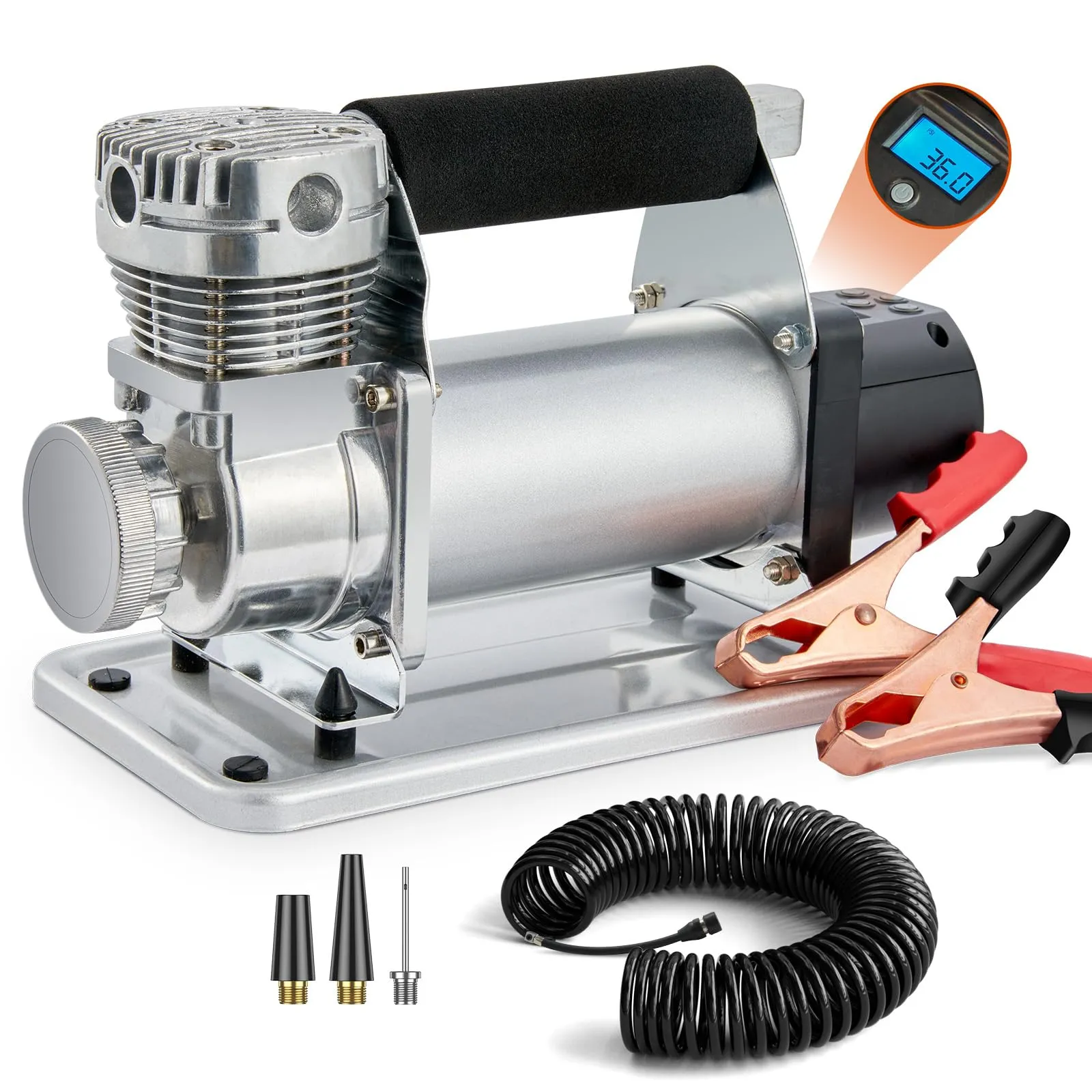 Heavy-Duty Portable 12V Onboard Air Compressor - view 4