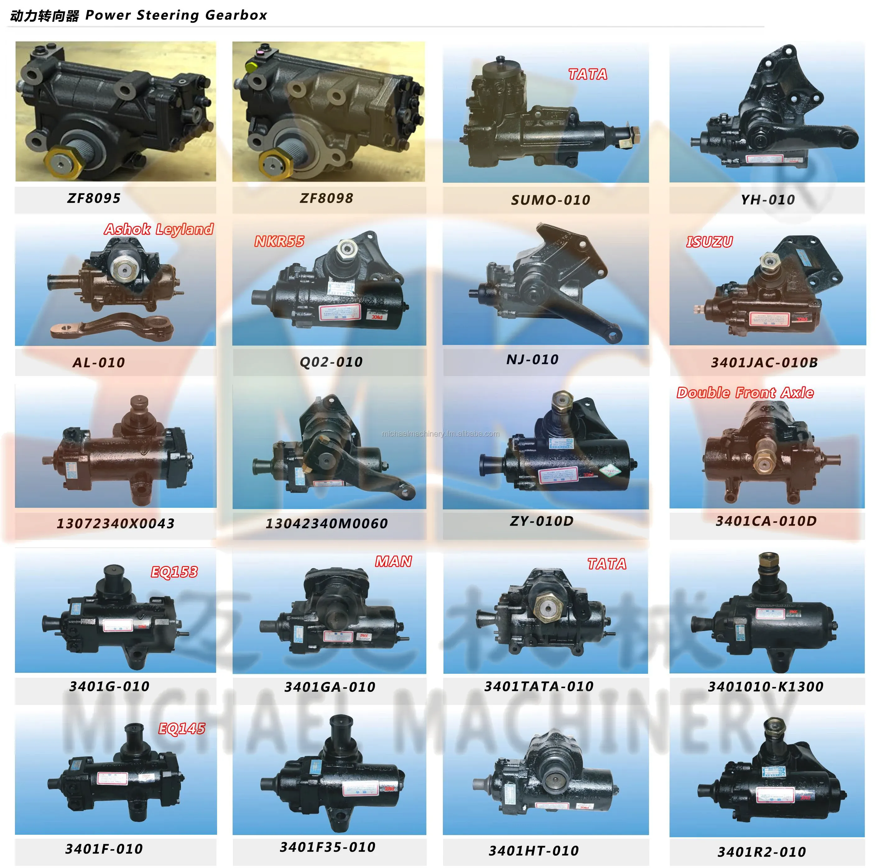 Heavy-Duty Steering Gearbox for Oversized Tires - view 3