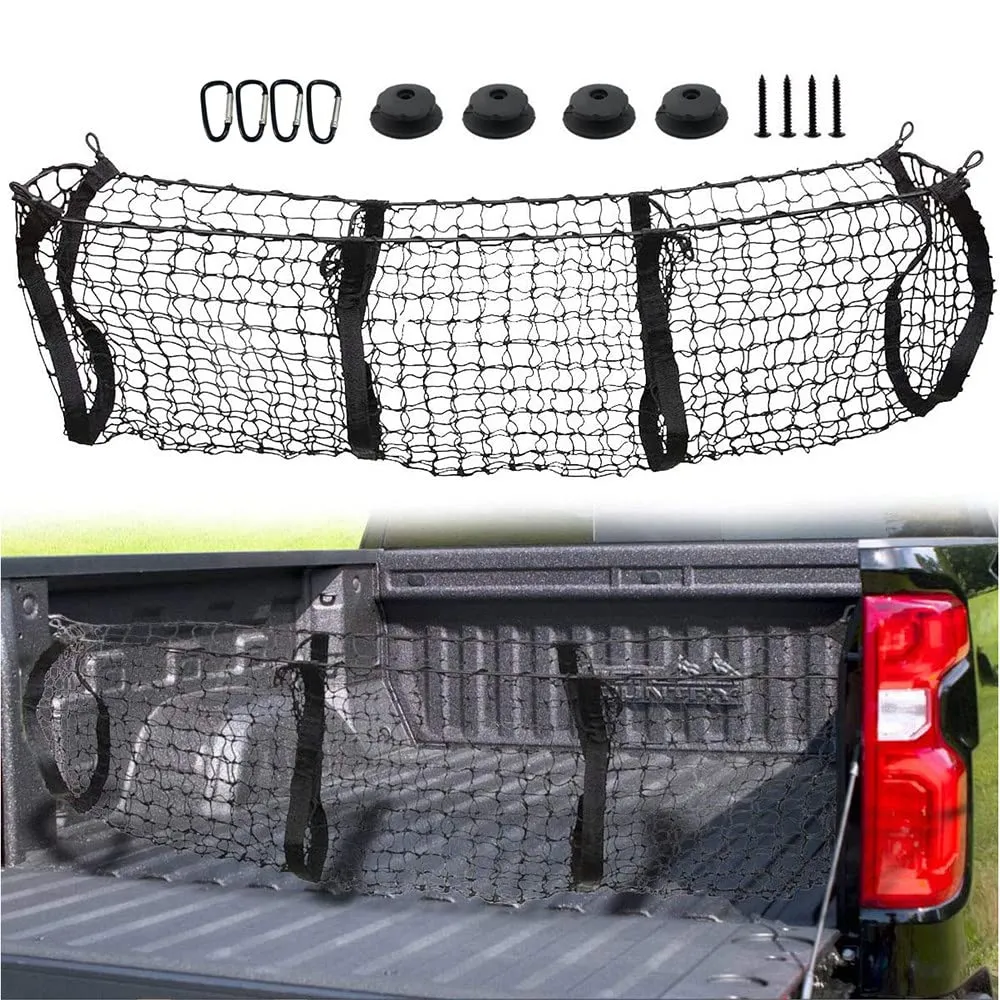 Heavy-Duty Trunk Cargo Net Organizer Set - view 3