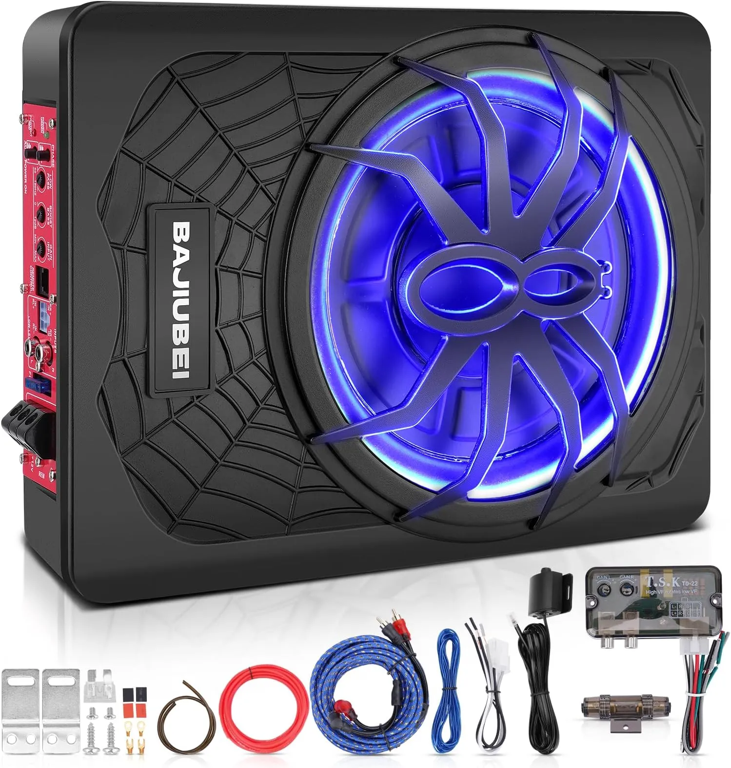 Hideaway Under-Seat Powered Bass Subwoofer System - view 2