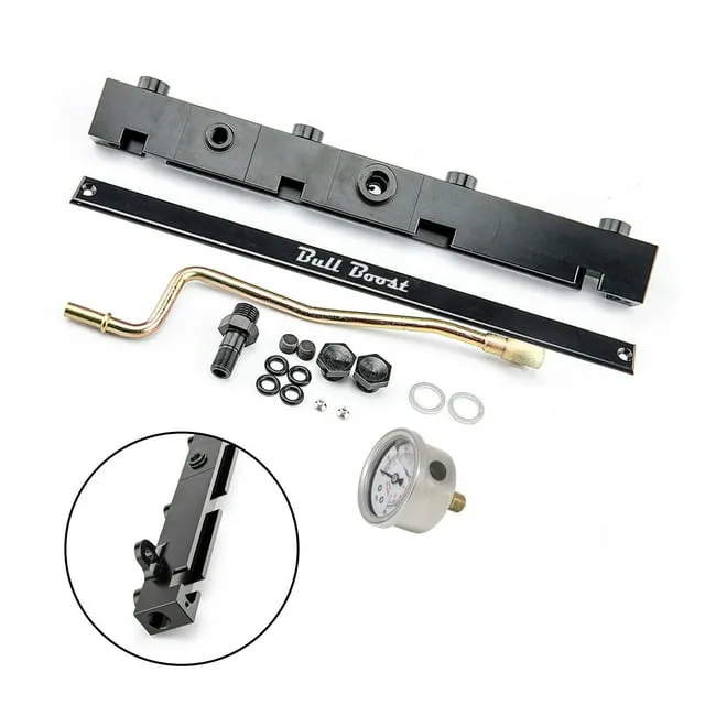High-Flow Fuel Rail with Pressure Regulator - view 4