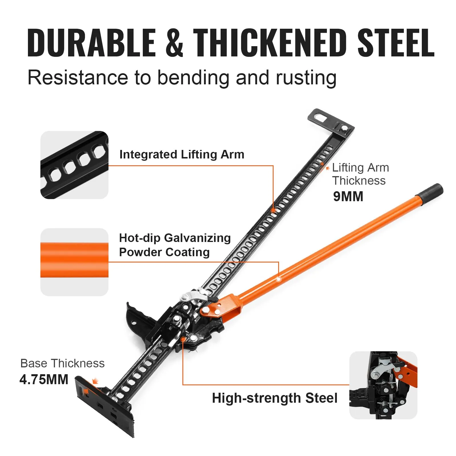 High-Lift Farm Utility Jack (48-inch Heavy Duty) - view 5