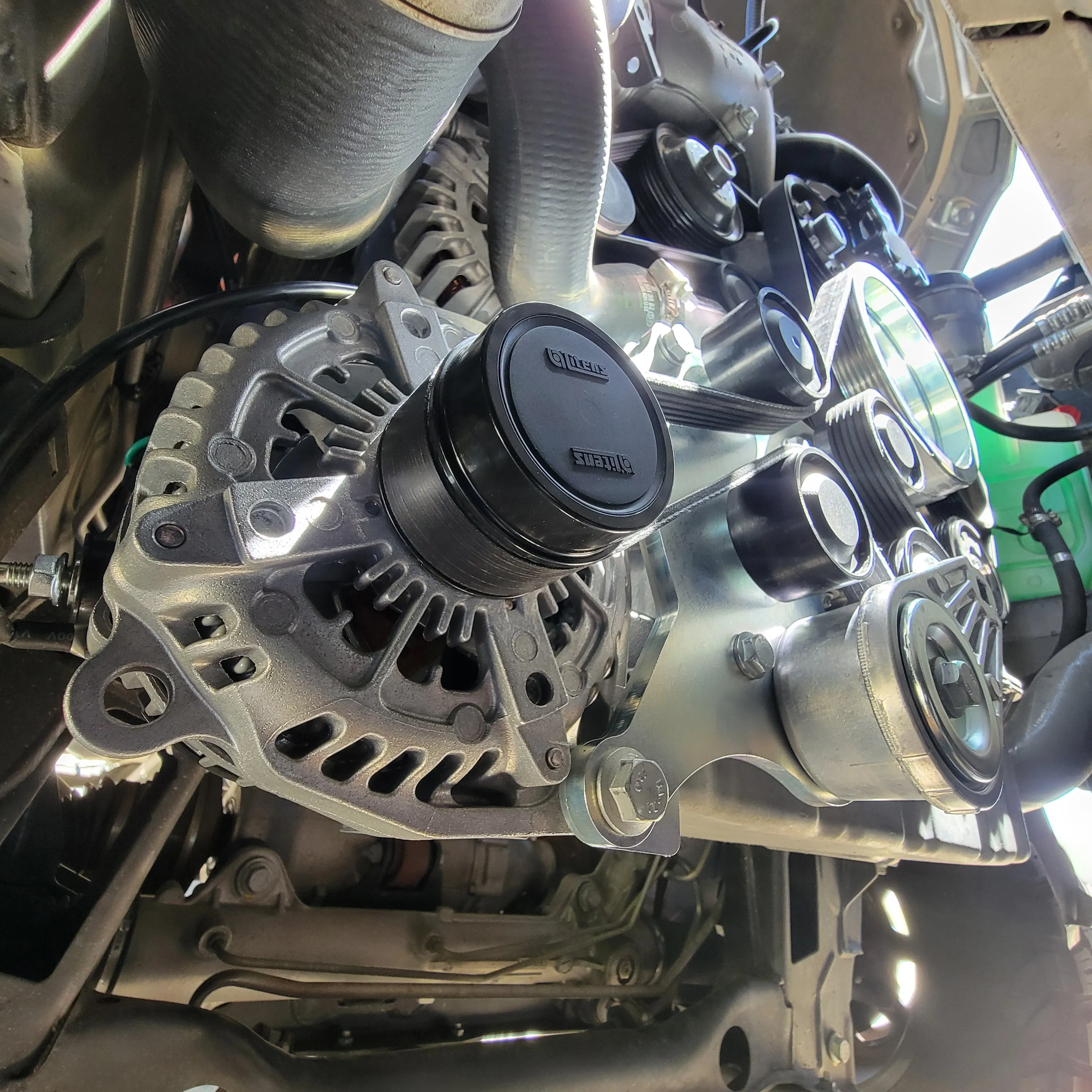 High-Output Dual-Alternator Dual Charging Bracket Kit - view 5