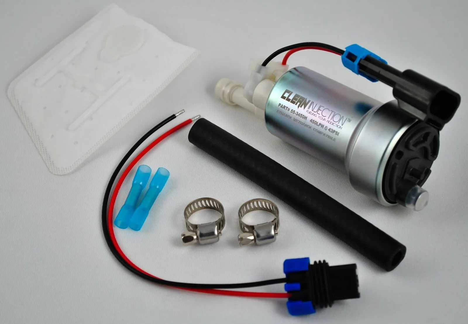 High-Pressure Electric Fuel Pump Module (E85 Fit) - Exhaust & Fuel Systems for Racing Vehicles