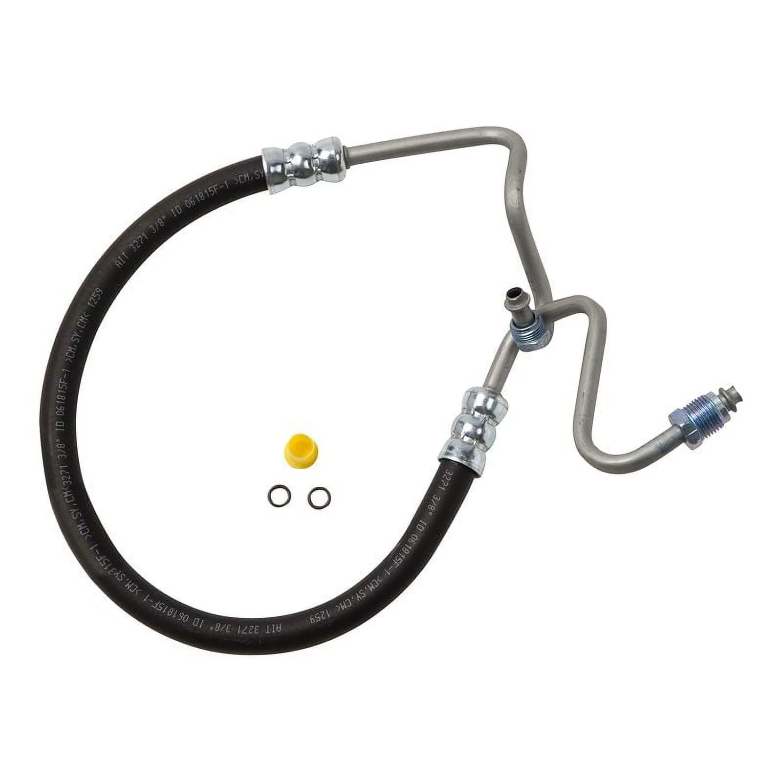 High-Pressure Power Steering Pressure Line Hose - view 3