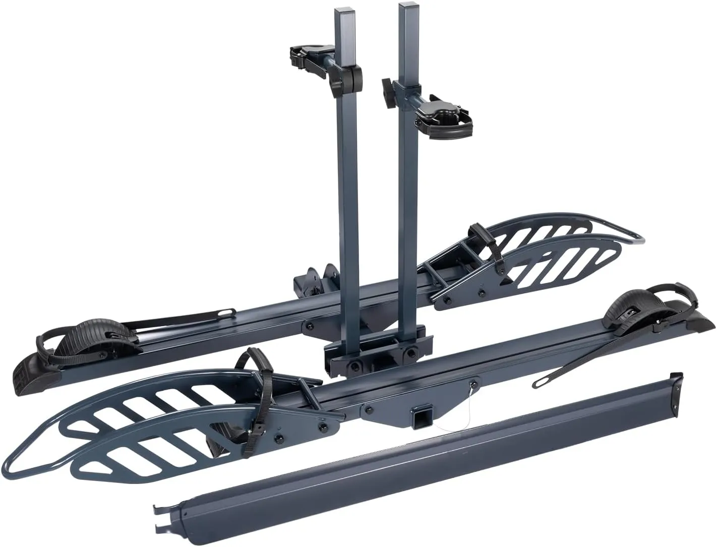 Hitch-Mounted Platform 4-Bike Tilting Rack Carrier - view 4