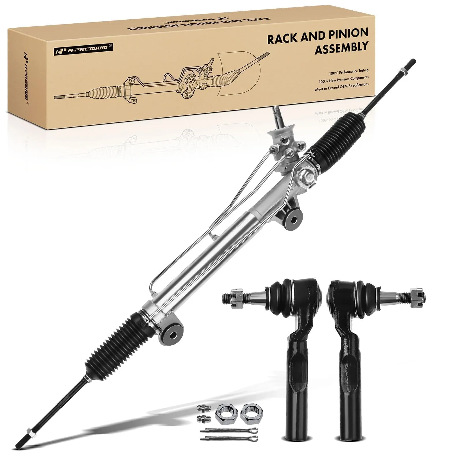 Hydraulic Steering Rack & Pinion Assembly - Suspension & Steering for Domestic SUVs