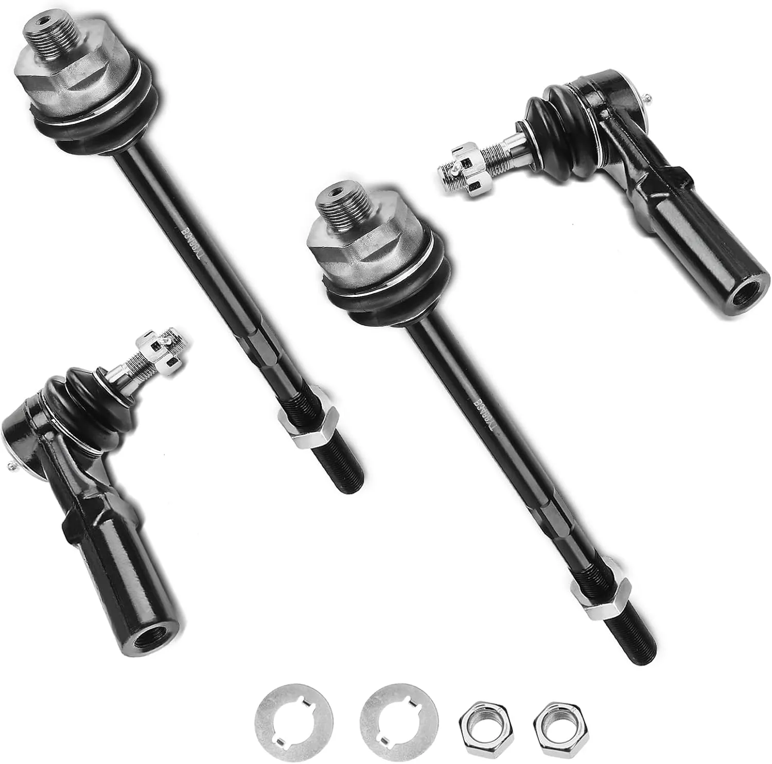 Inner & Outer Tie Rod End Link Kit (4-Piece) - view 4