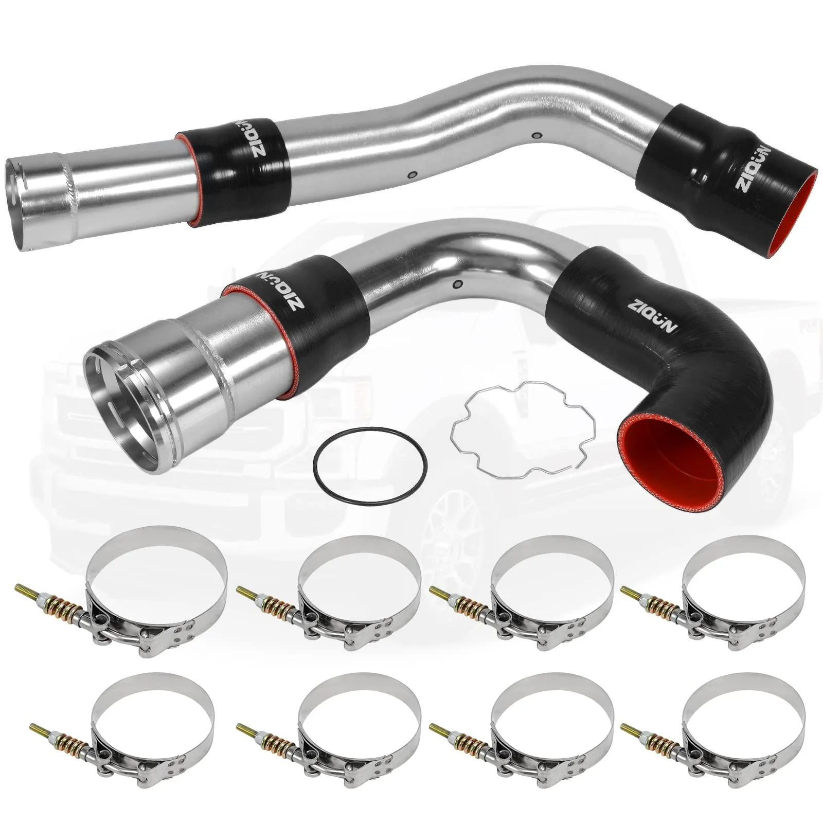 Intercooler Piping Kit with Silicone Couplers - view 4