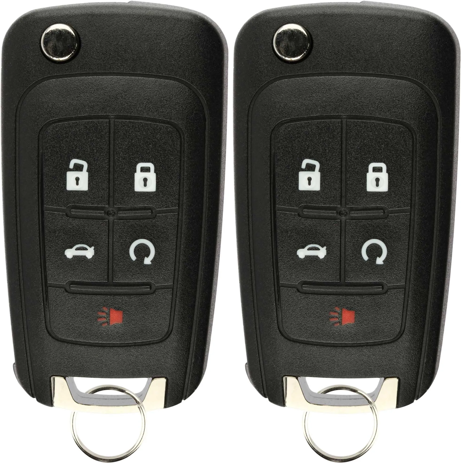 Keyless Entry Remote Key Fob Set (3-Pack) - Electrical for Universal Trucks