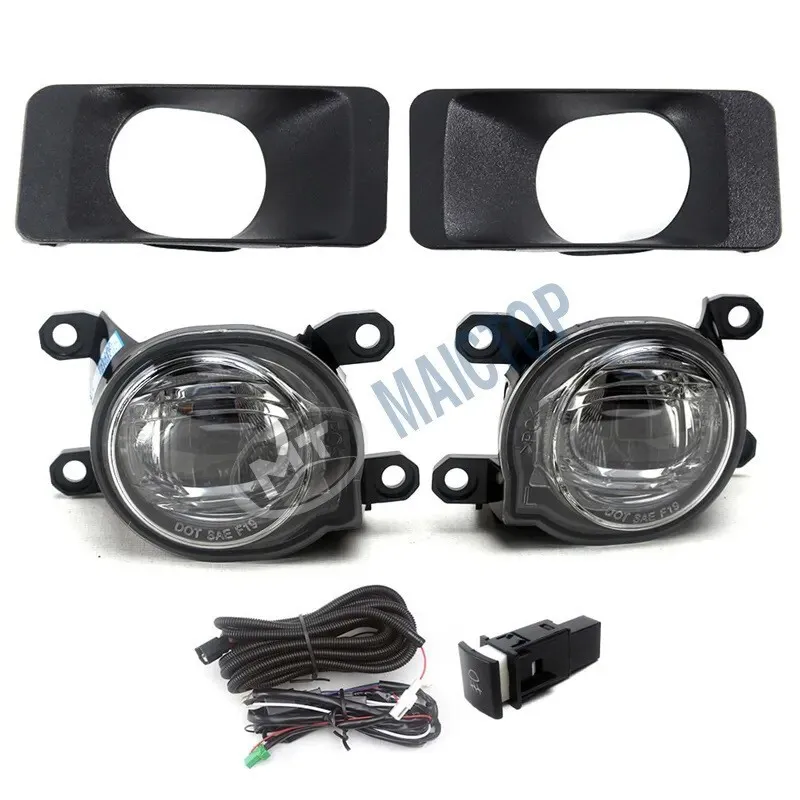 LED Front Fog Light Housing Kit with Harness - view 2