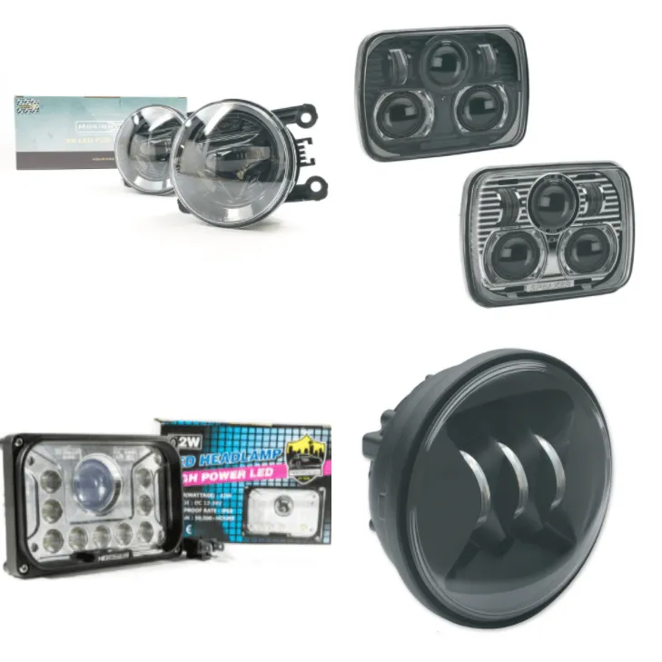 LED Front Fog Light Housing Kit with Harness - view 4