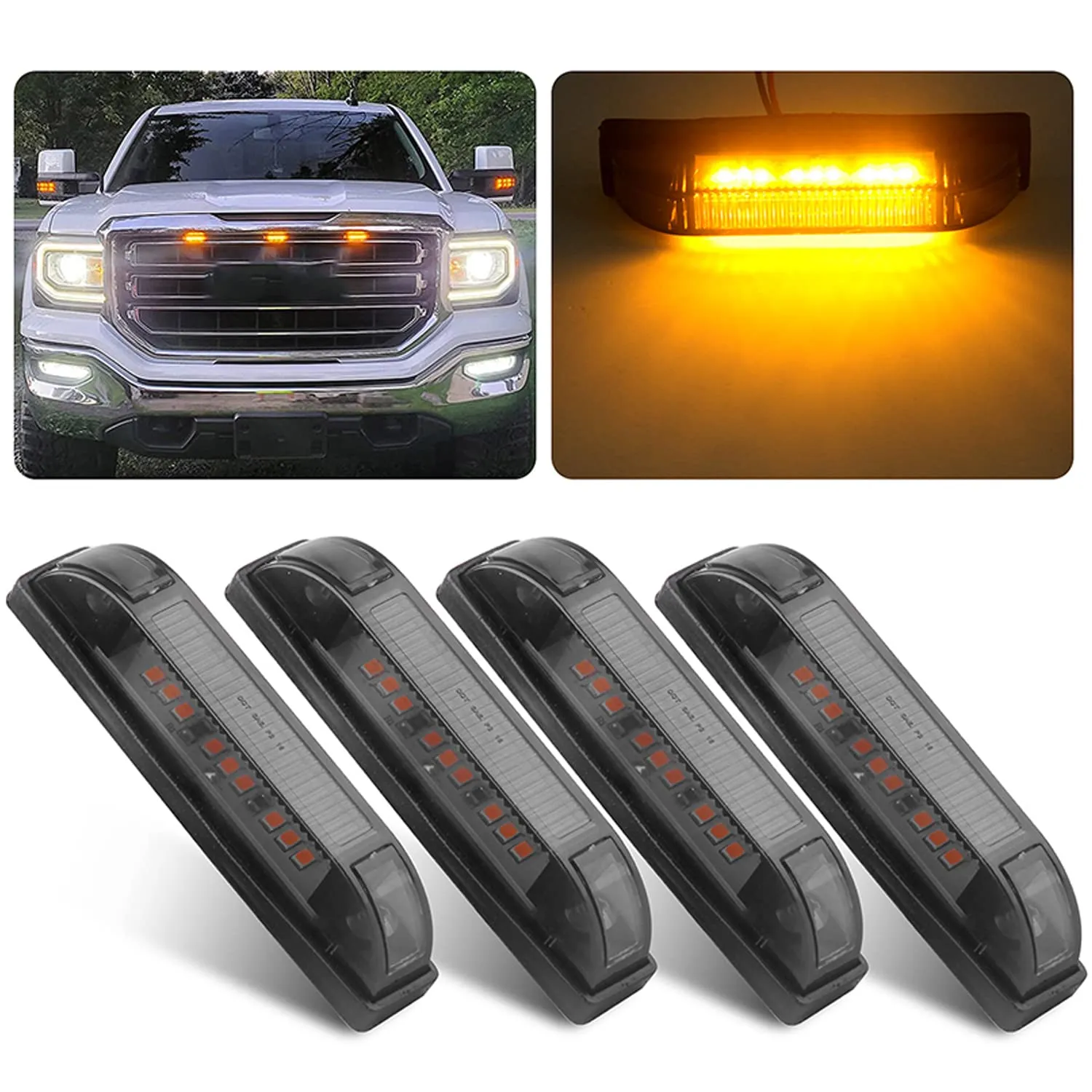 LED Grille Marker Light Kit (Raptor Style) - view 2