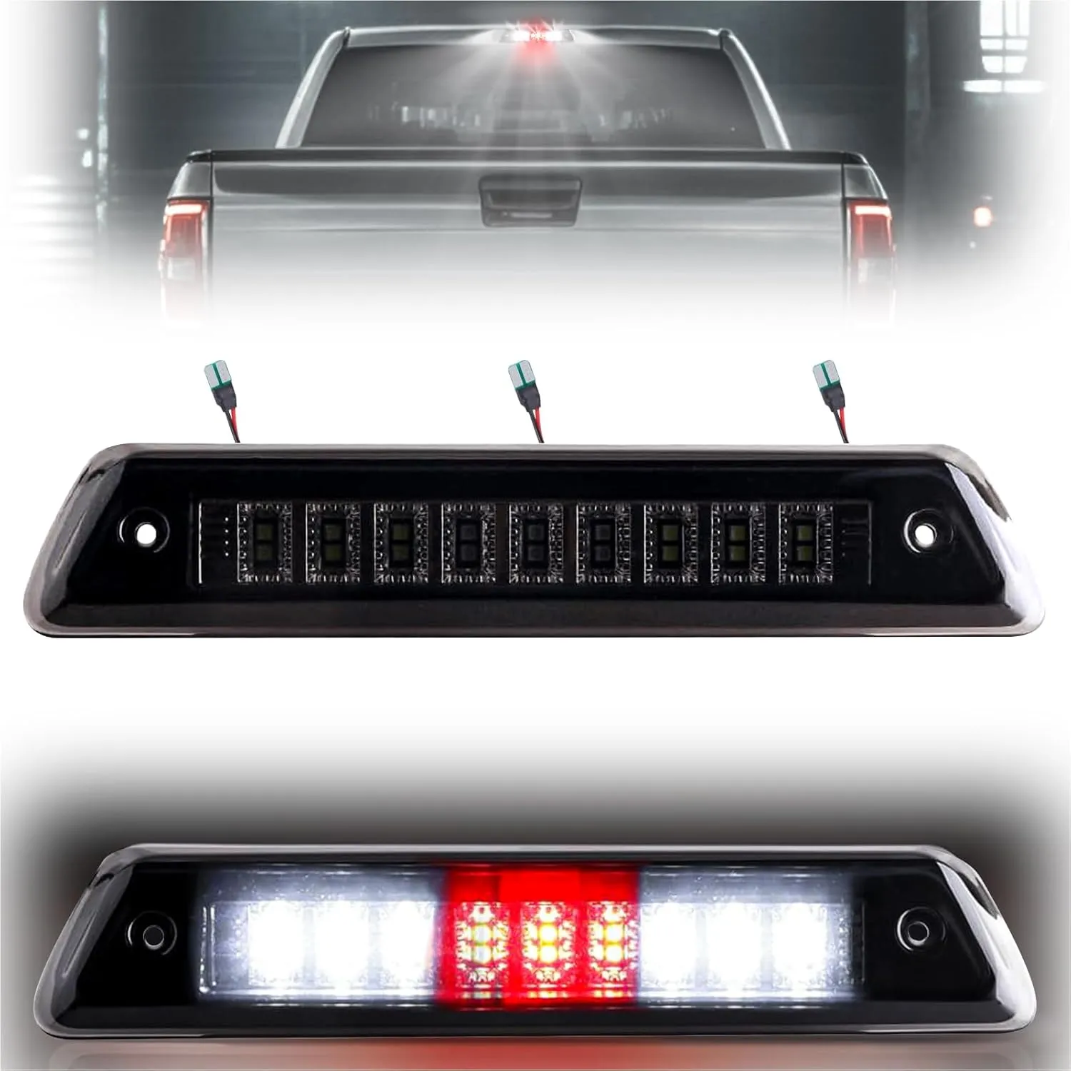 LED Third Brake Light Cab Cargo Camera Housing - view 3