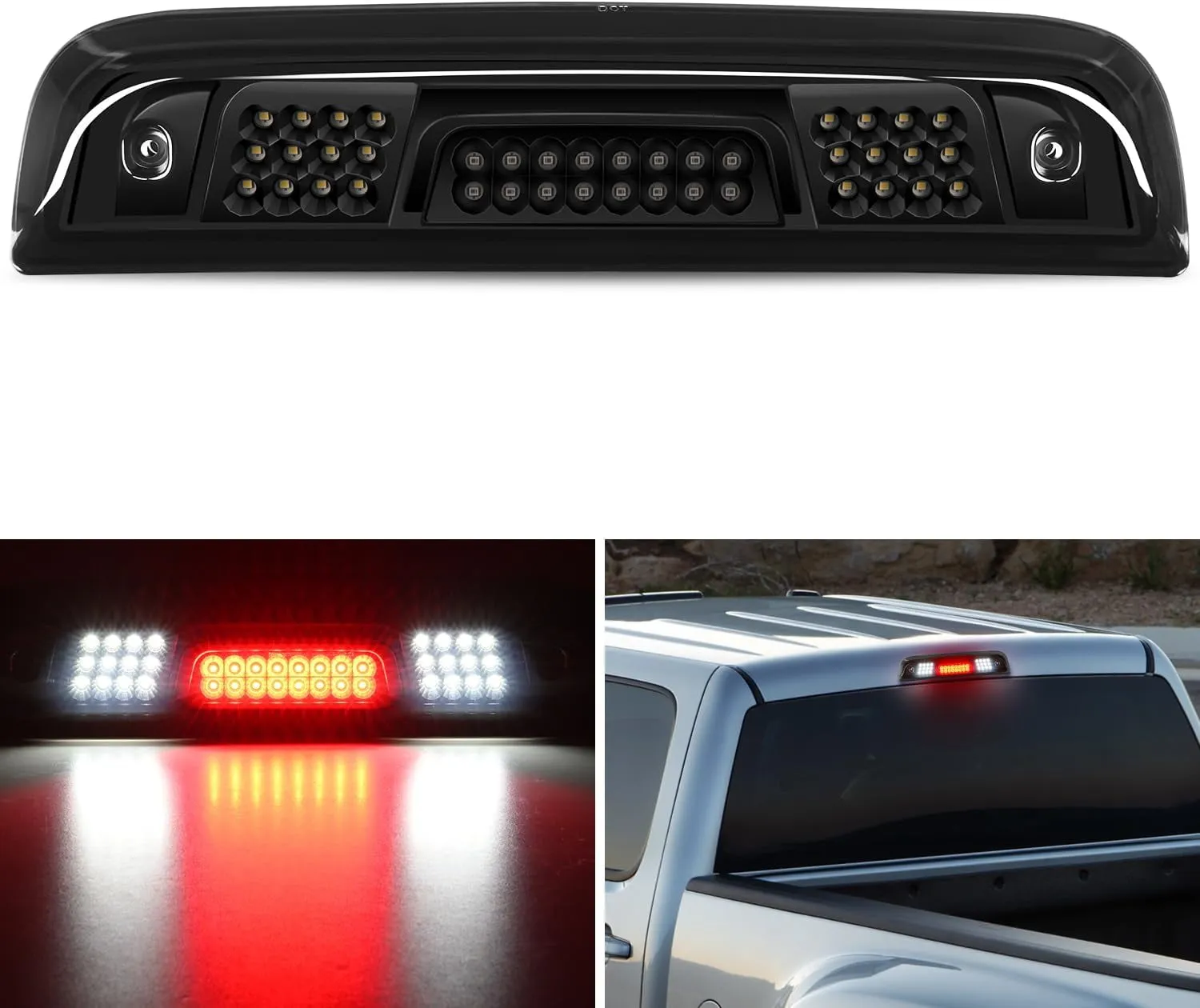 LED Third Brake Light Cab Cargo Camera Housing - view 6