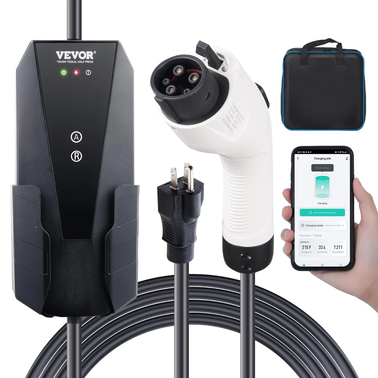 Level 1 Emergency EV Portable Charging Cable - view 3