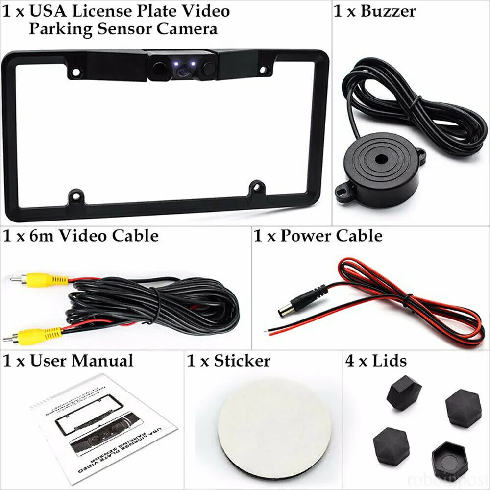 License Plate Frame Integrated Radar Detector - Electronics for Highway Commuters