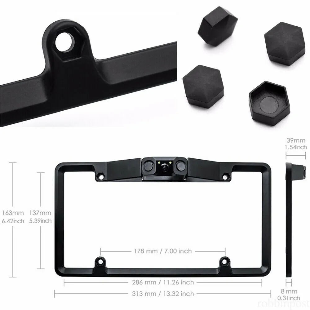License Plate Frame Integrated Radar Detector - view 2