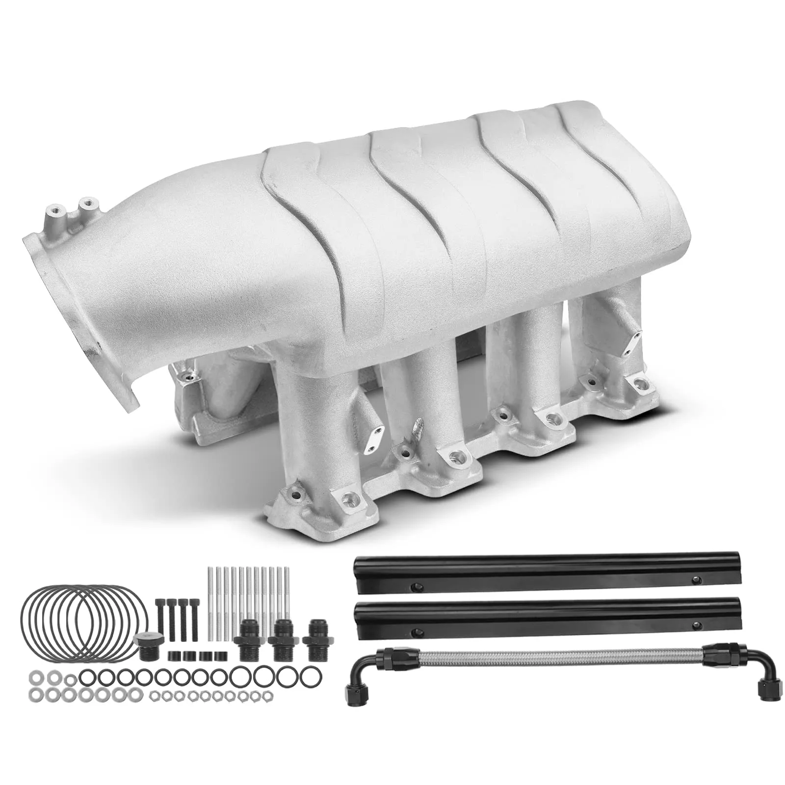 Lower Aluminum Intake Manifold Assembly - view 2