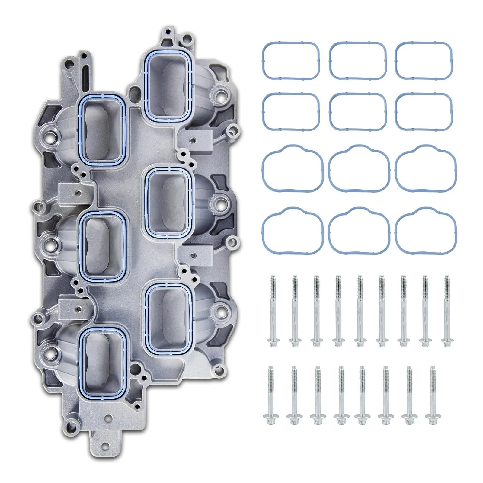 Lower Aluminum Intake Manifold Assembly - view 3