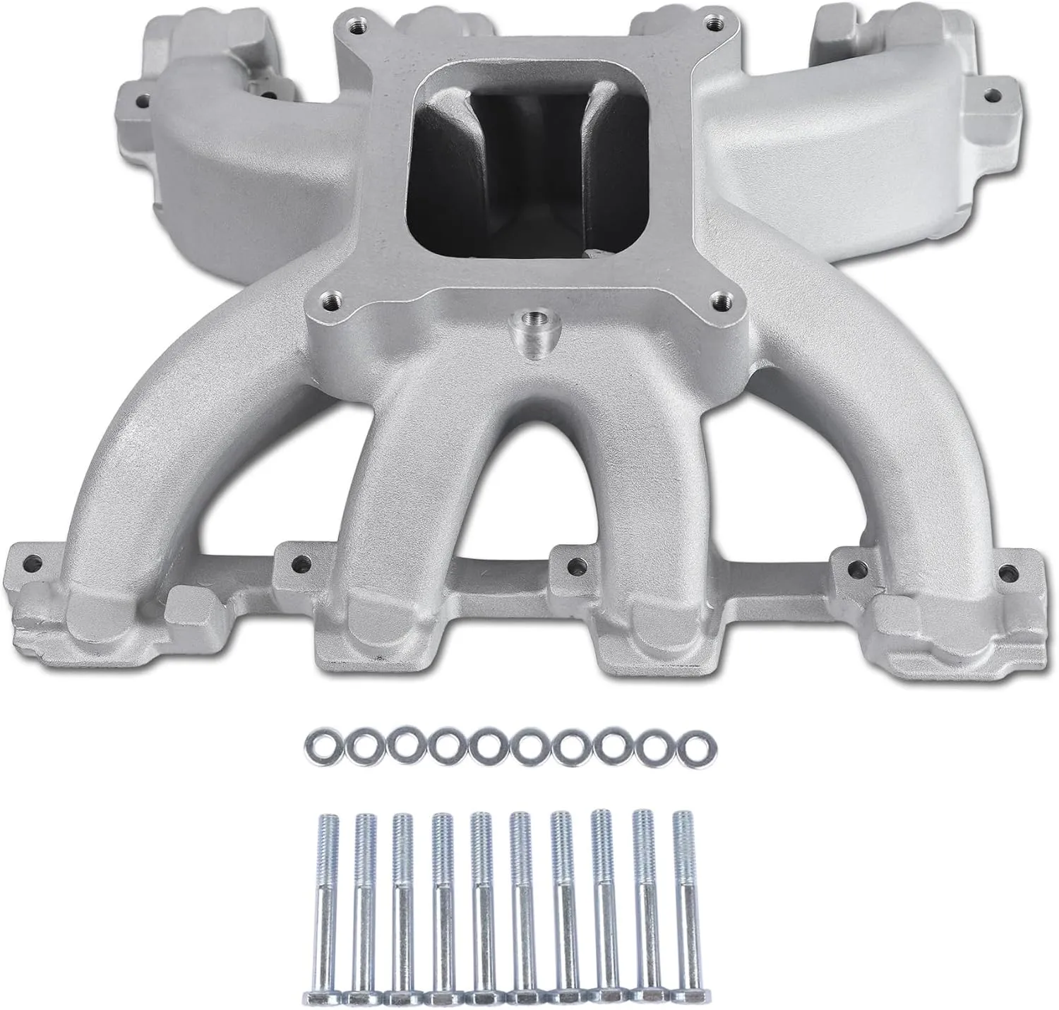 Lower Aluminum Intake Manifold Assembly - view 4