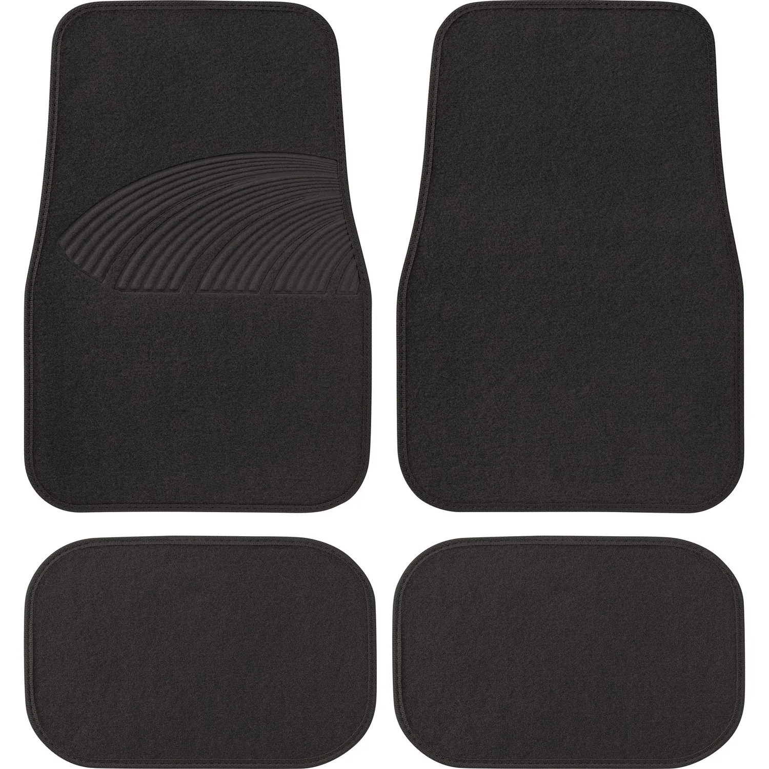 Luxury Deep-Dish Carpet Floor Mats (4-Piece) - Interior Electronics for Executive Cars