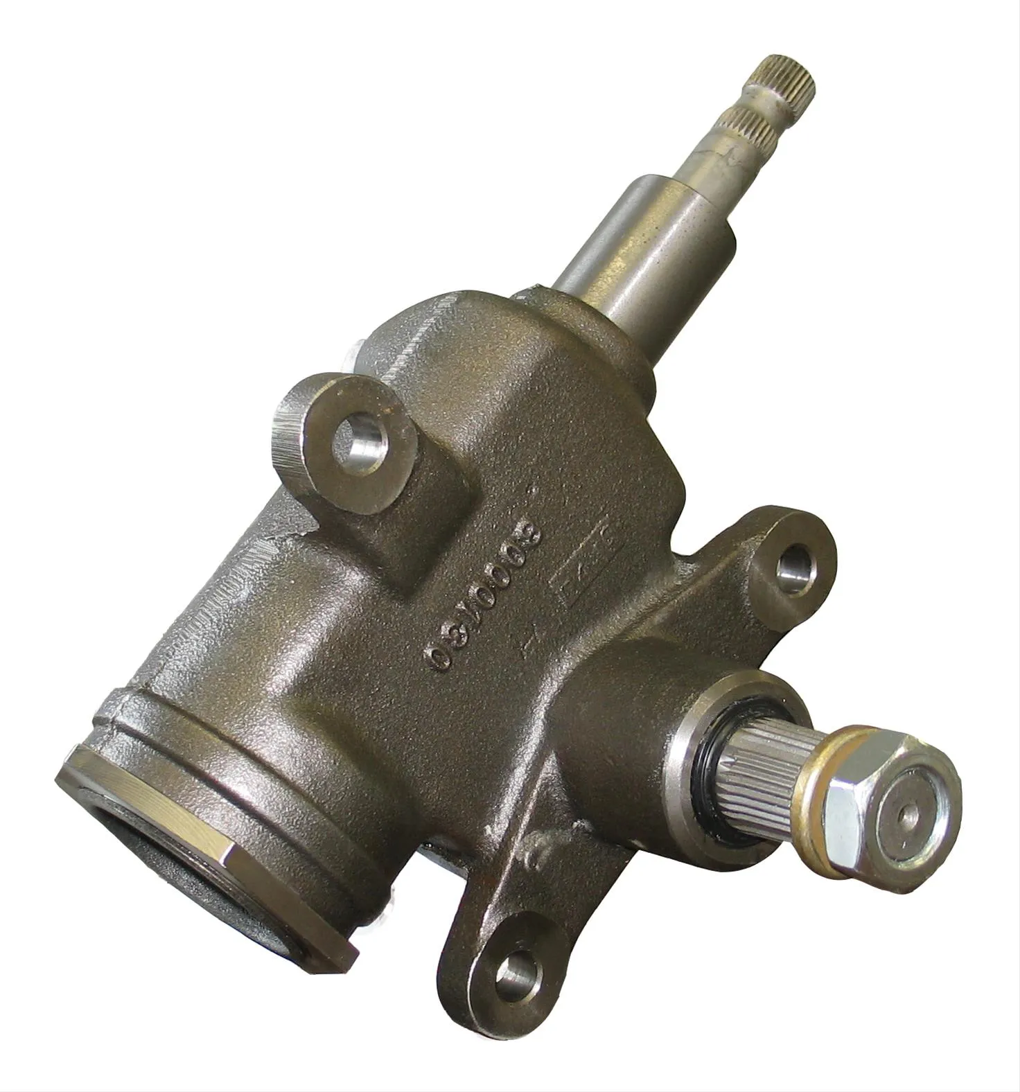 Manual Steering Gearbox Conversion Assembly - Suspension & Steering for Drag Racing Builds