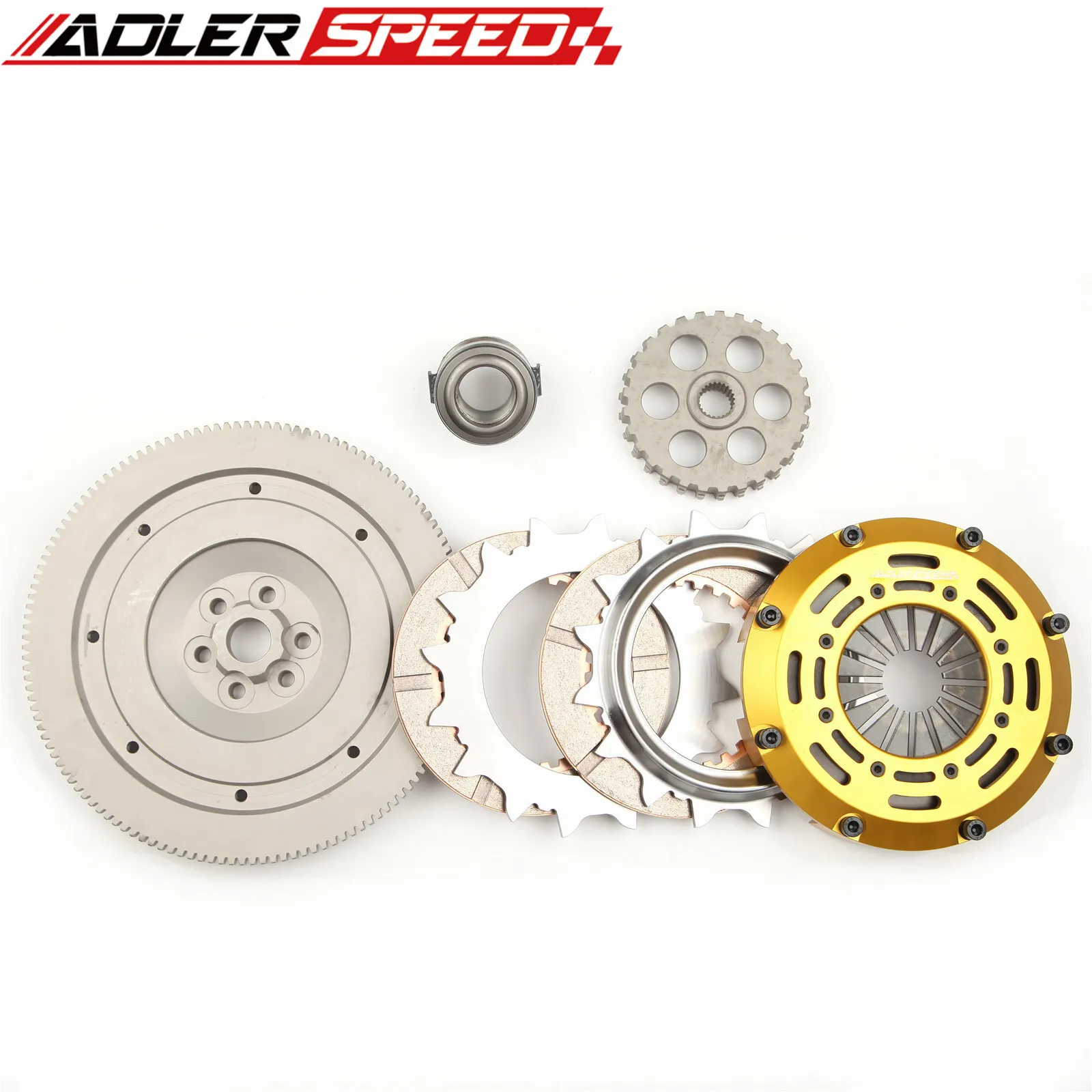 Performance Clutch Kit with Twin-Disc Flywheel - Engine Components for High-HP Tuners