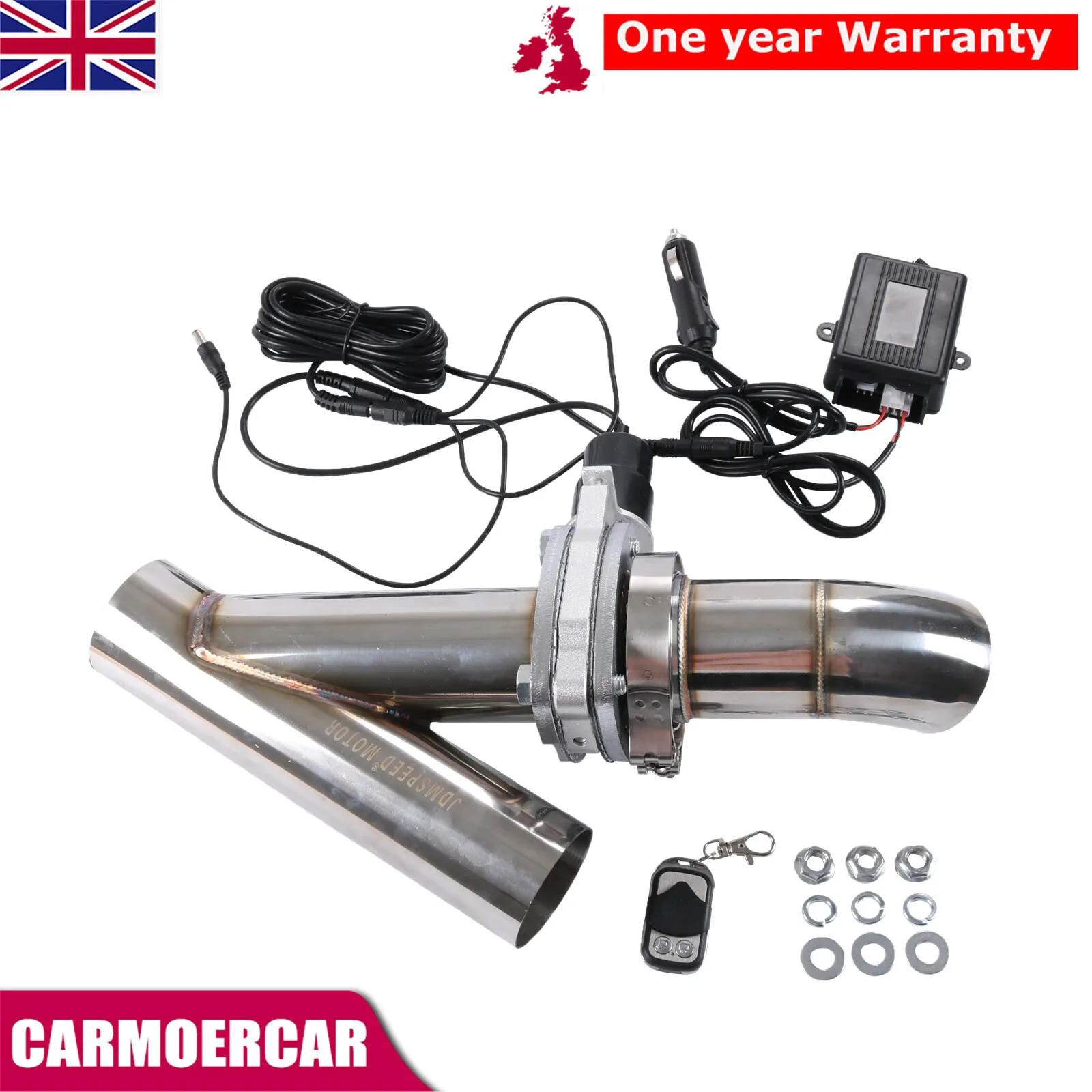 Performance Muffler with Wireless Remote Bypass Valve - view 3