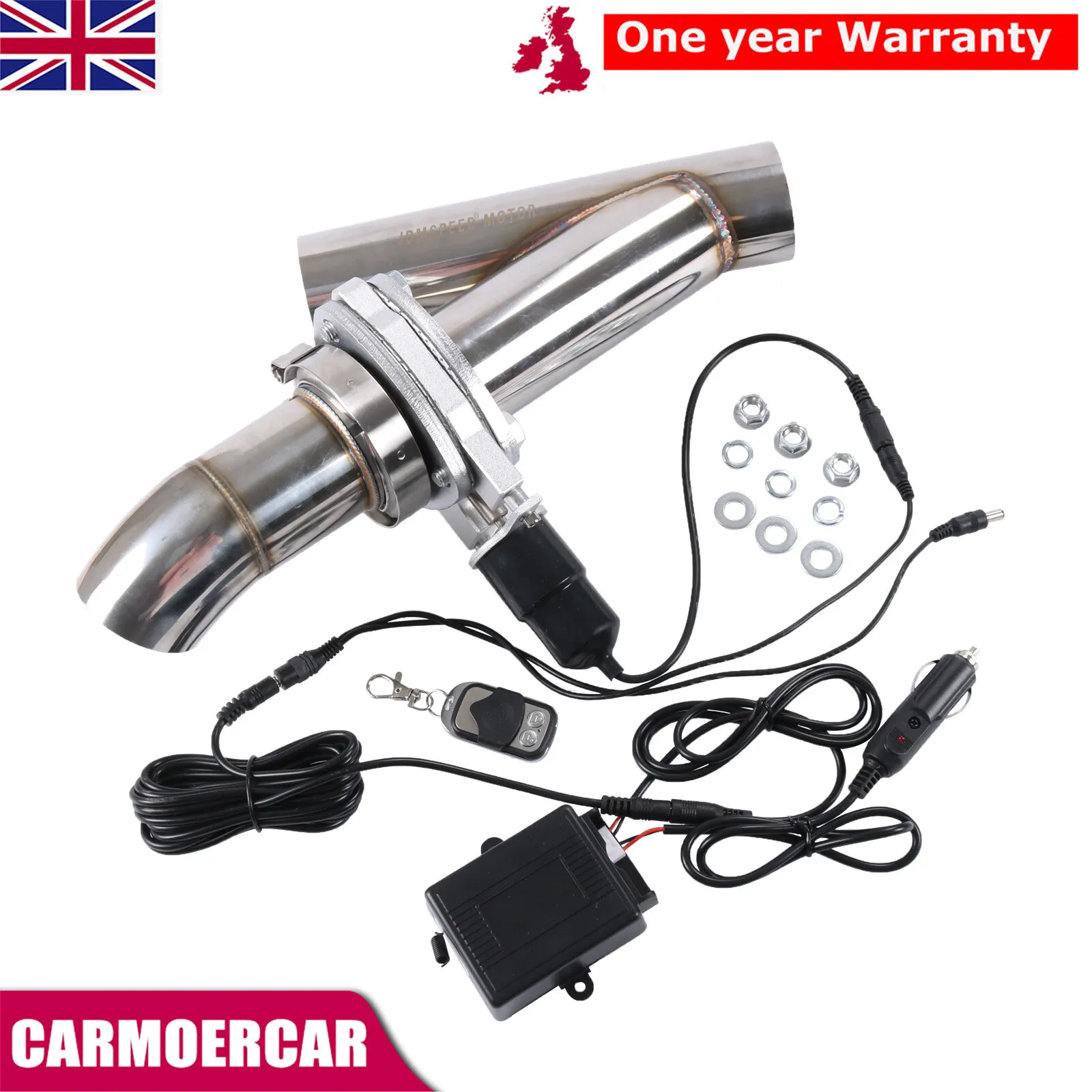 Performance Muffler with Wireless Remote Bypass Valve - view 4