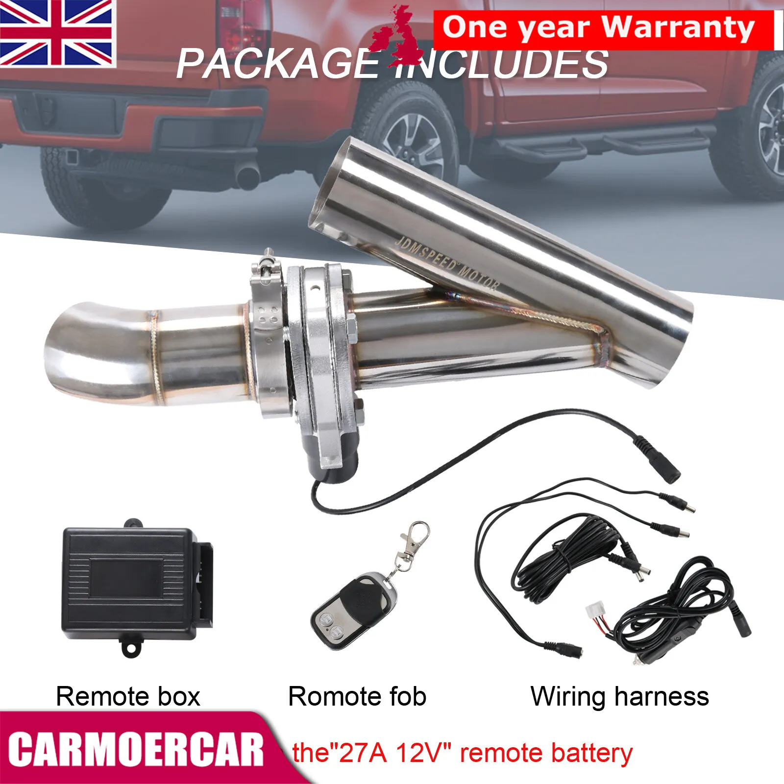 Performance Muffler with Wireless Remote Bypass Valve - view 5