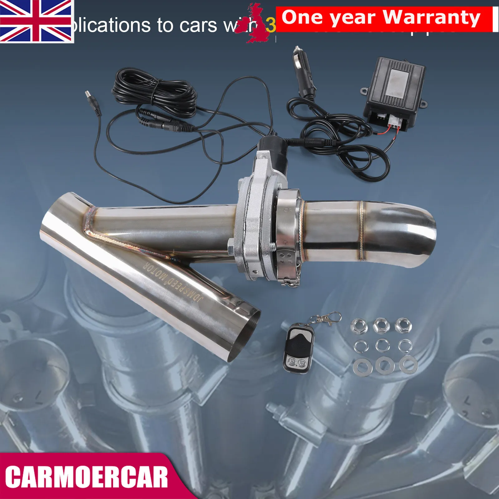 Performance Muffler with Wireless Remote Bypass Valve - view 6
