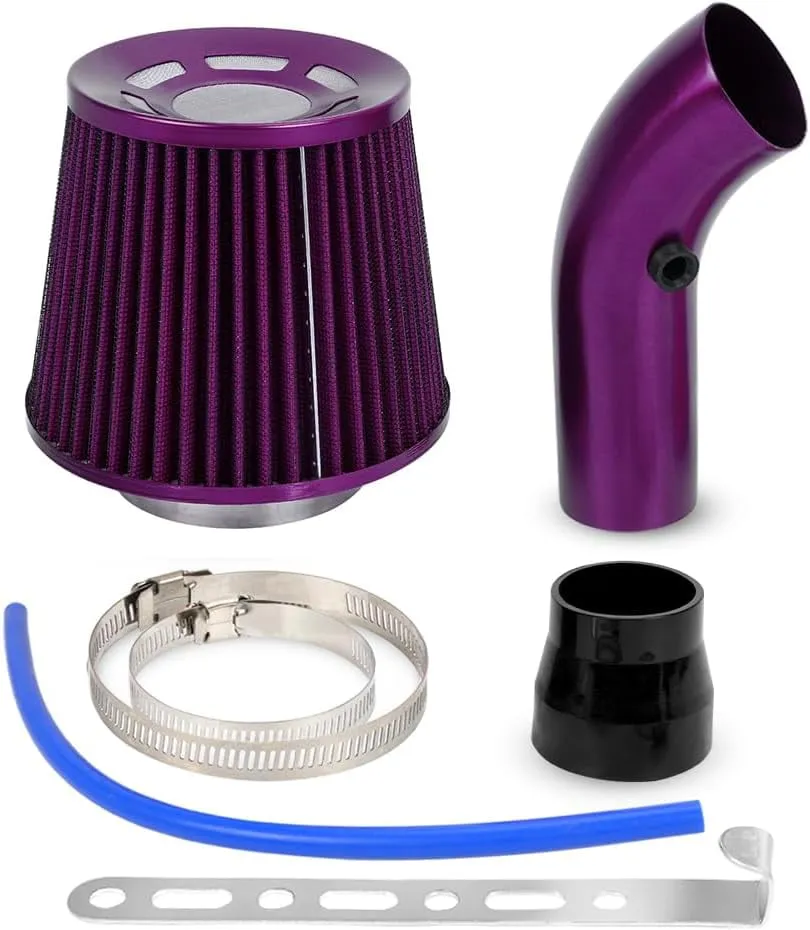 Polished Aluminum Cold Air Intake System - view 3