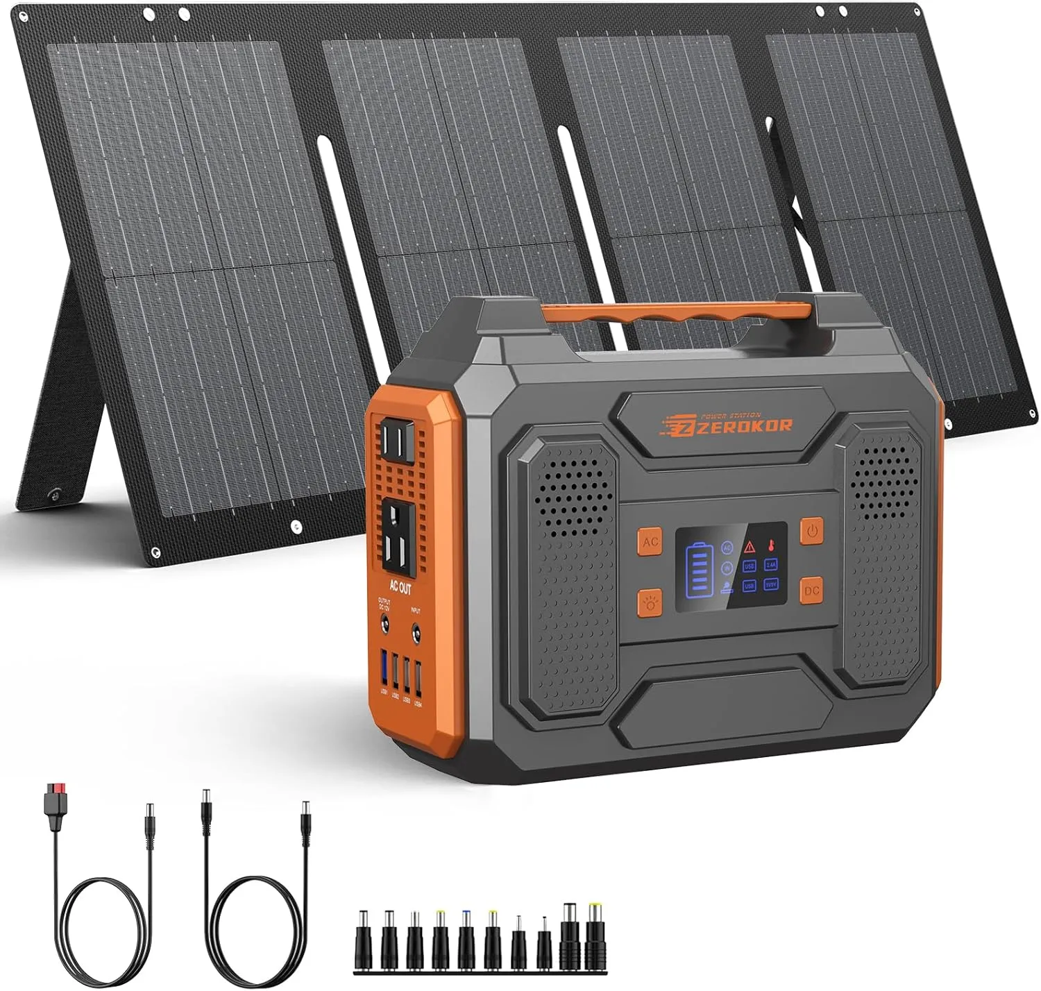 Portable Lithium Solar Generator & Battery Station - view 3