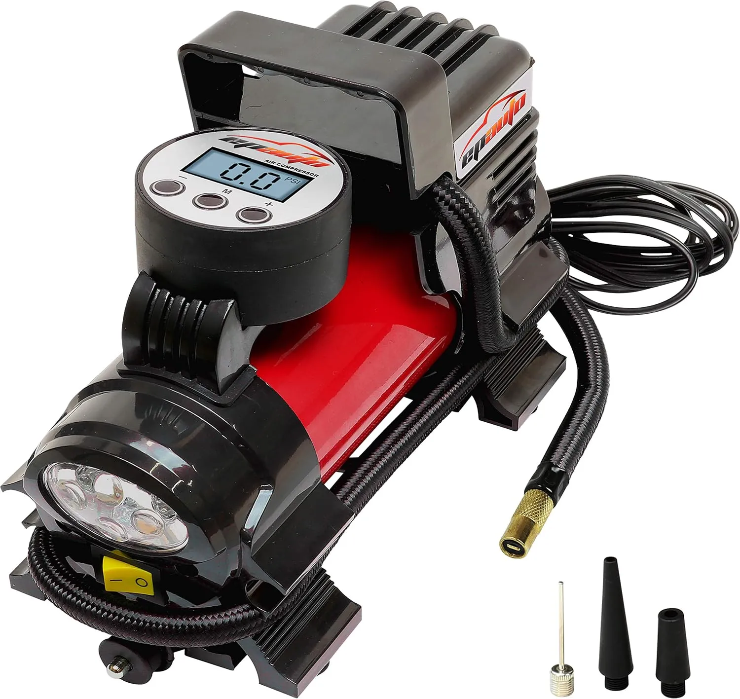 Portable Tire Inflator Heavy-Duty Jump Box Station - view 4