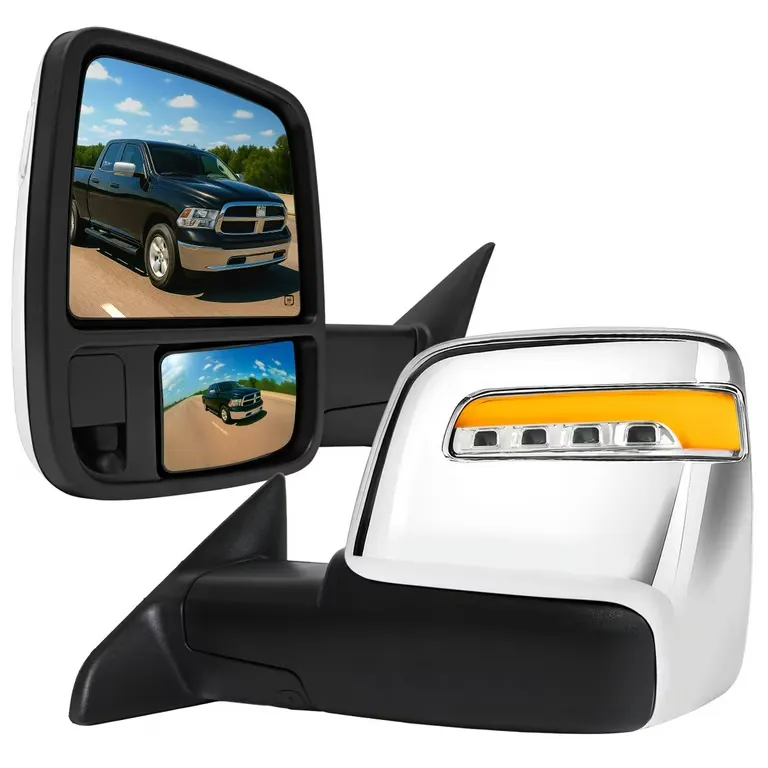 Power Heated Side View Tow Mirror (Right) - Exterior & Body for Towing Trucks