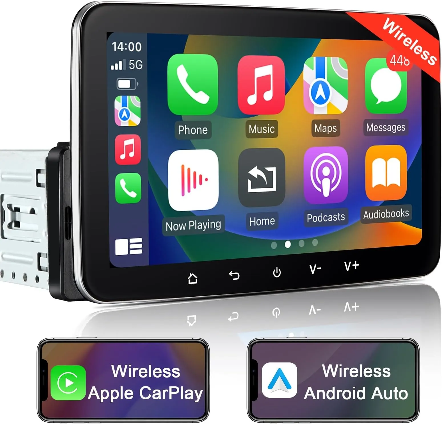 Premium 12.1-Inch Android Touchscreen Dash Radio - view 3