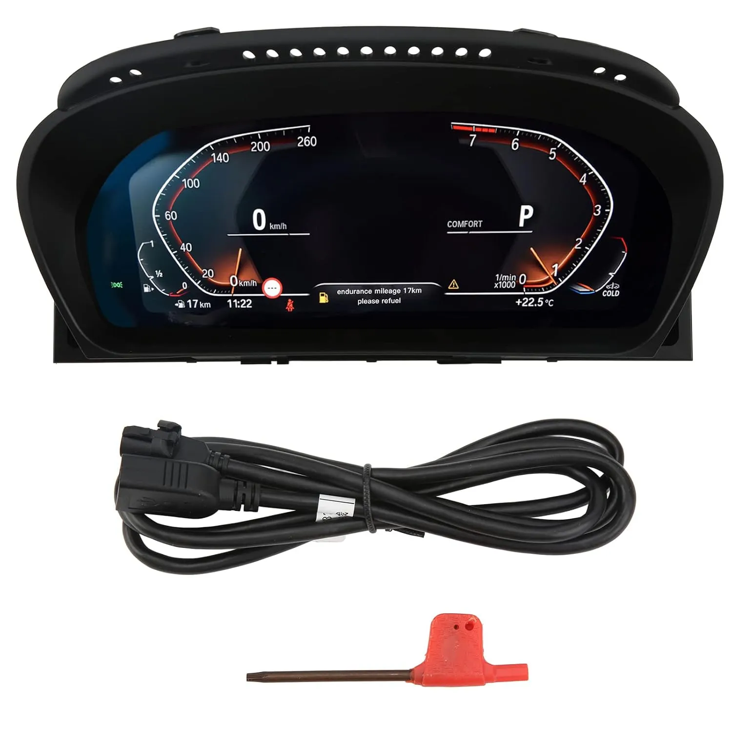 Premium Electronic Digital Gauge Cluster Screen - Electronics for Retrofit Cars