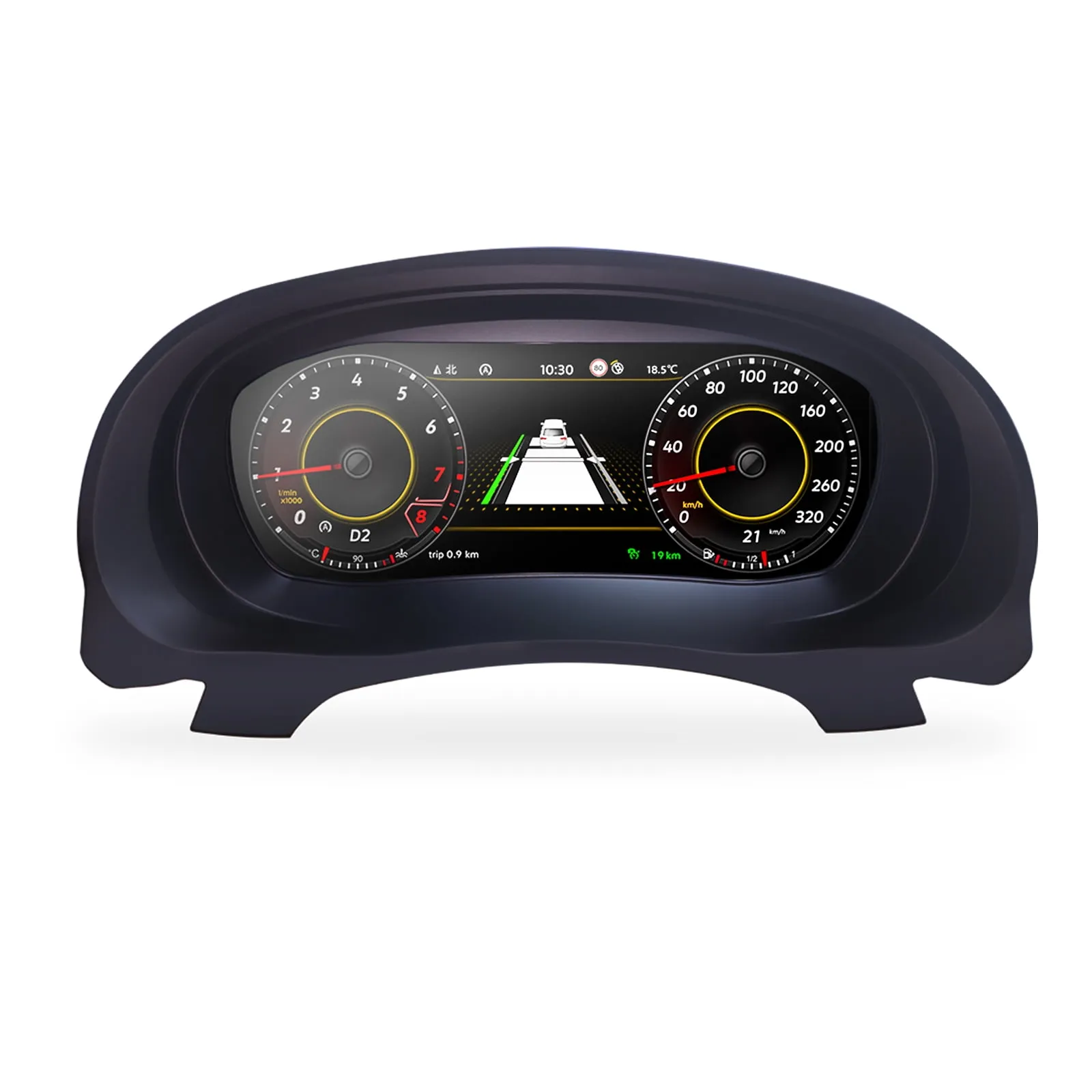 Premium Electronic Digital Gauge Cluster Screen - view 4