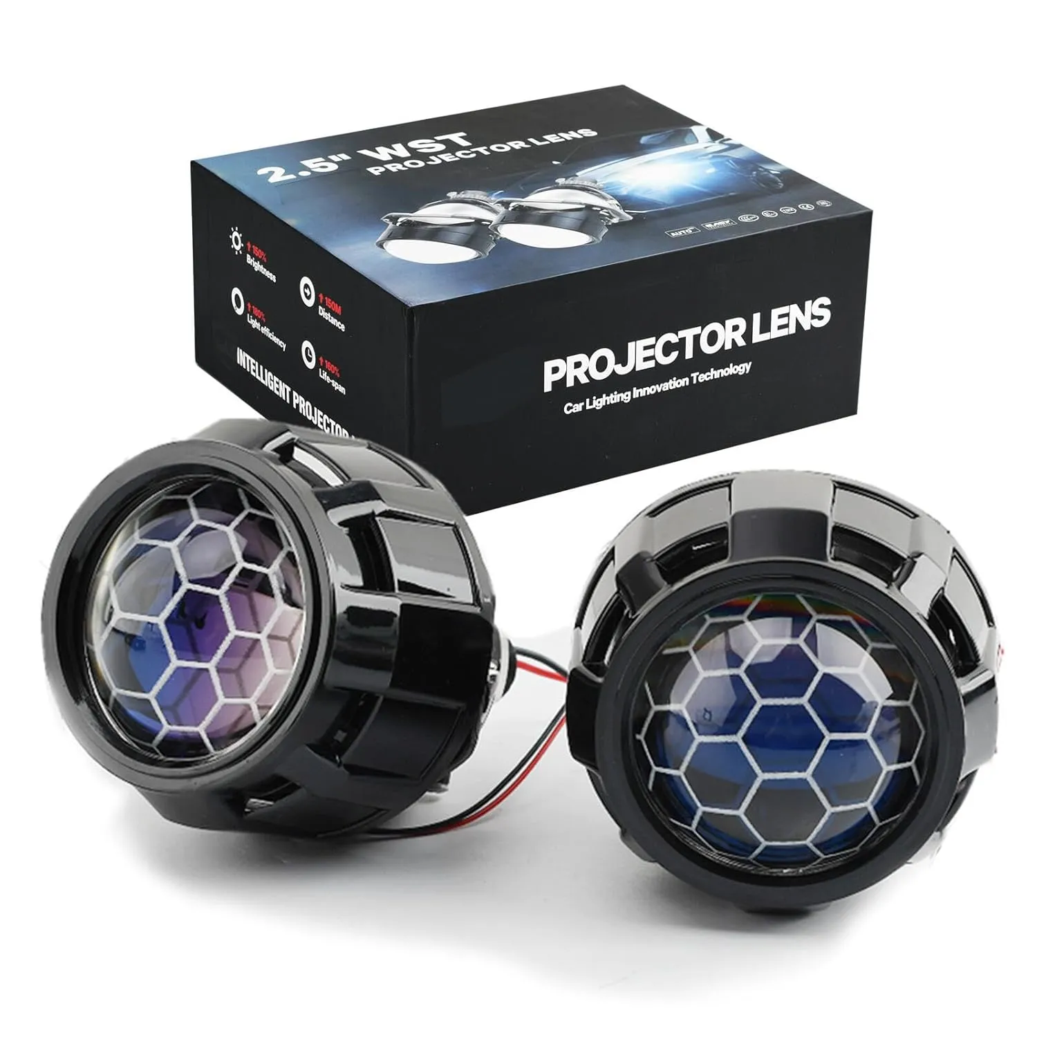 Premium Smart LED Projector Headlights (Pair) - view 4