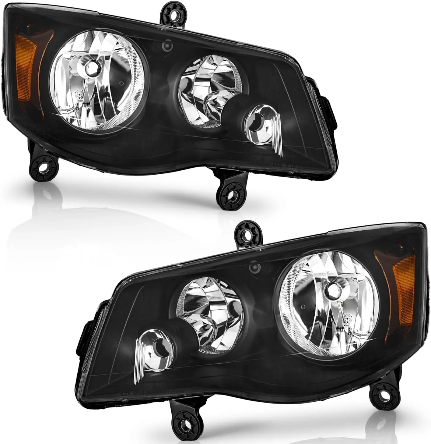 Projector Headlight Housing Assembly (Left) - view 3