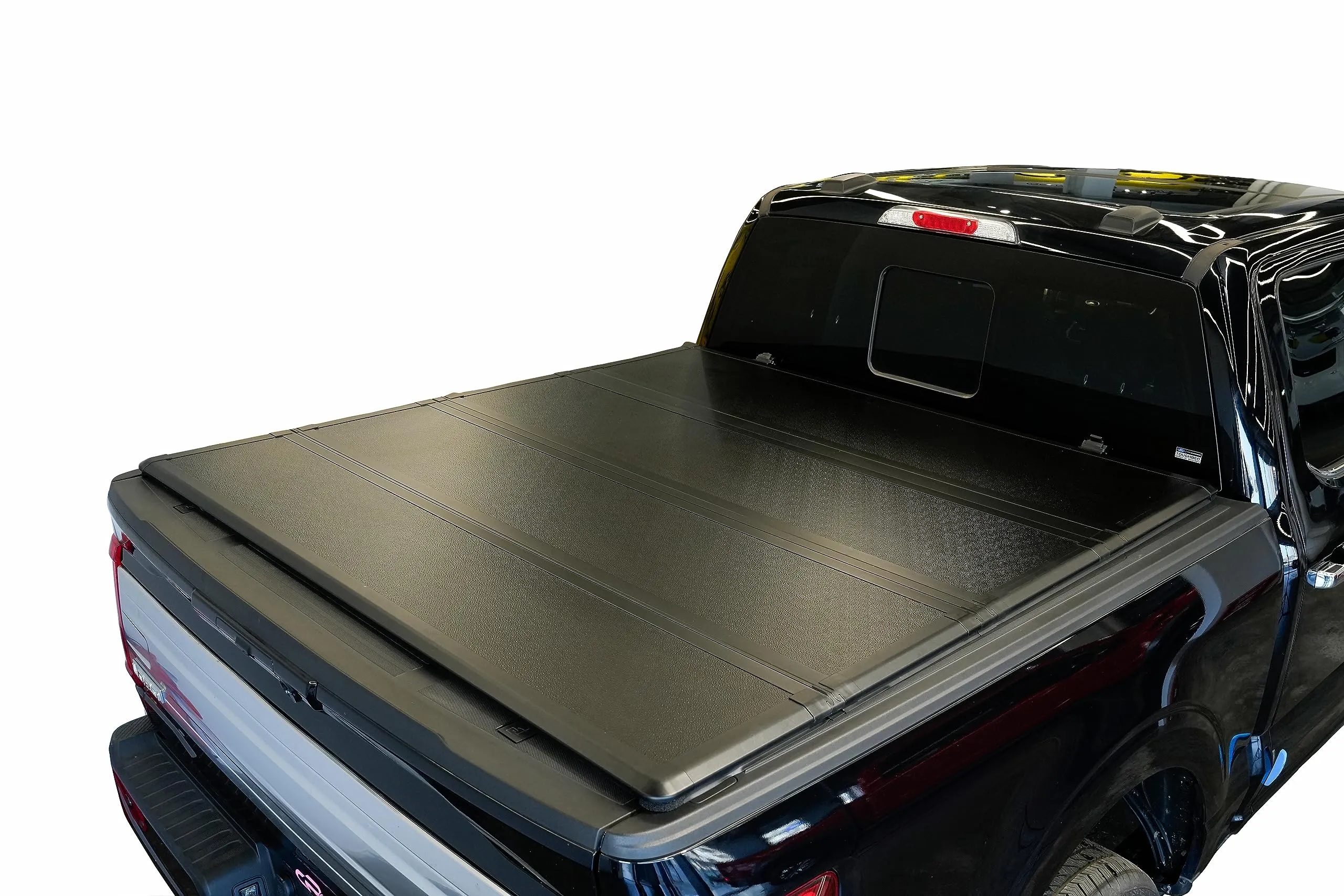 Quad-Fold Hard Locking Weatherproof Tonneau Cover - view 2