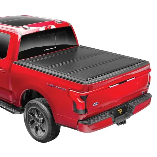 Quad-Fold Hard Locking Weatherproof Tonneau Cover - view 3