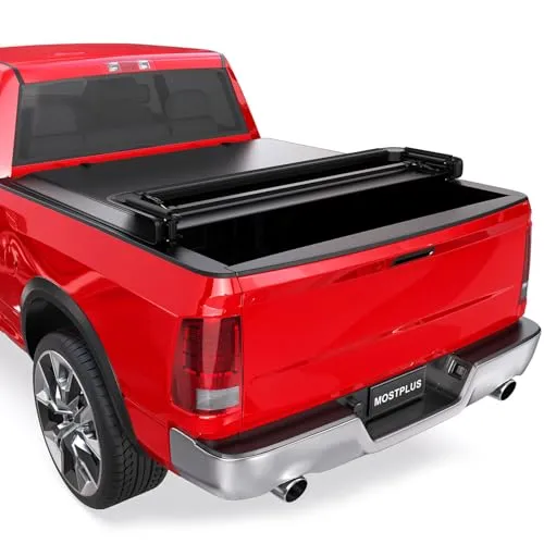 Quad-Fold Hard Locking Weatherproof Tonneau Cover - view 5