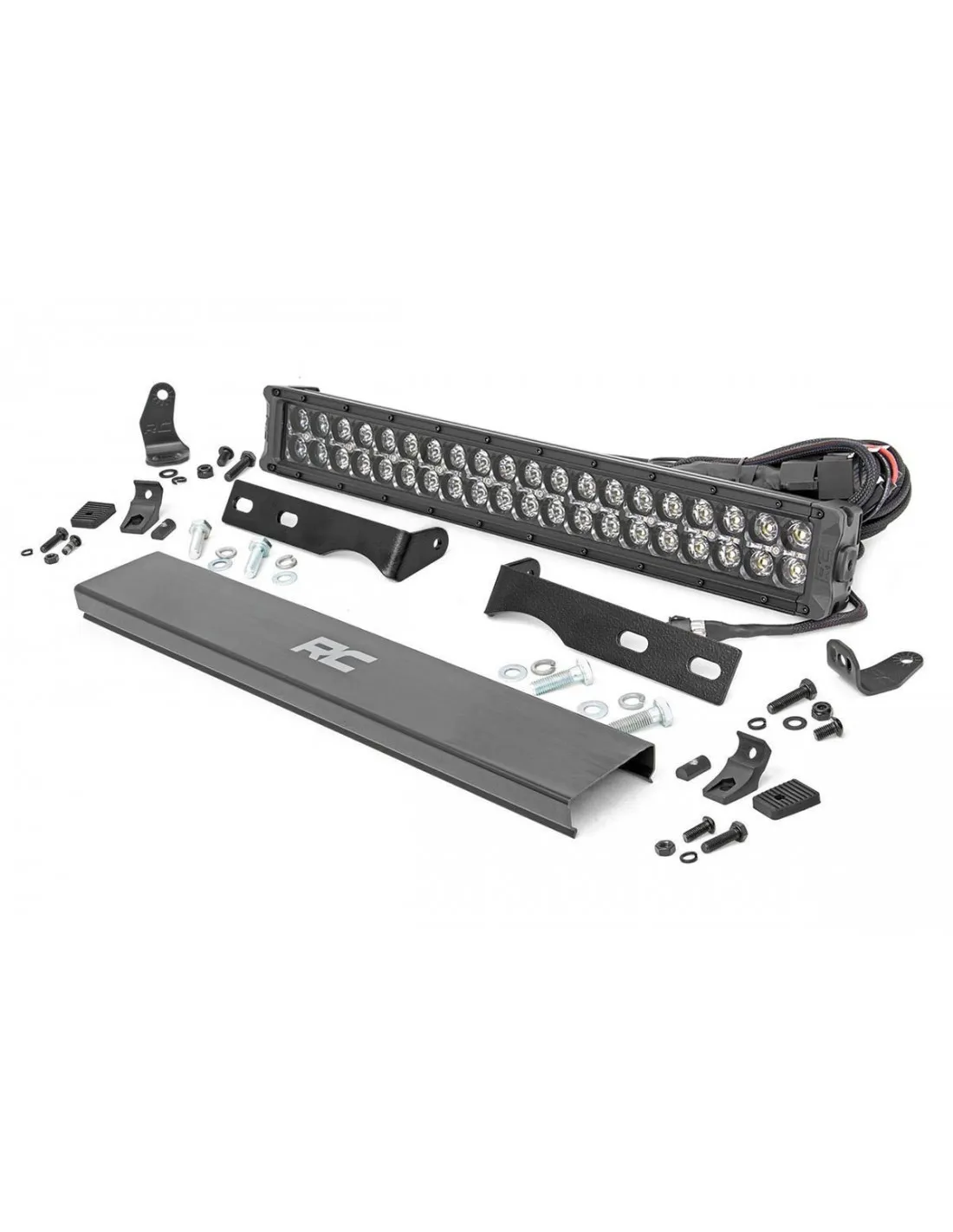Quad-Row Bumper Mount LED Light Bar Kit - view 6