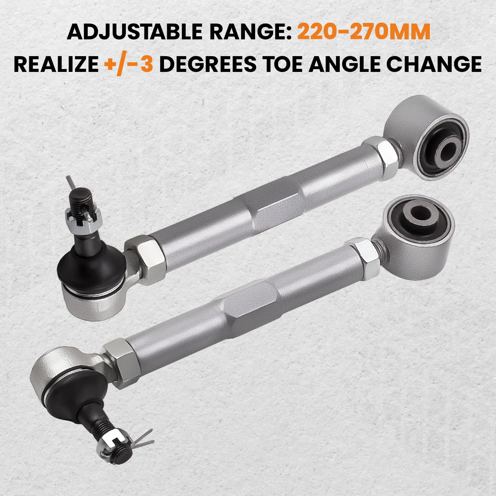 Rear Adjustable Toe Control Arms (Pair) - view 3